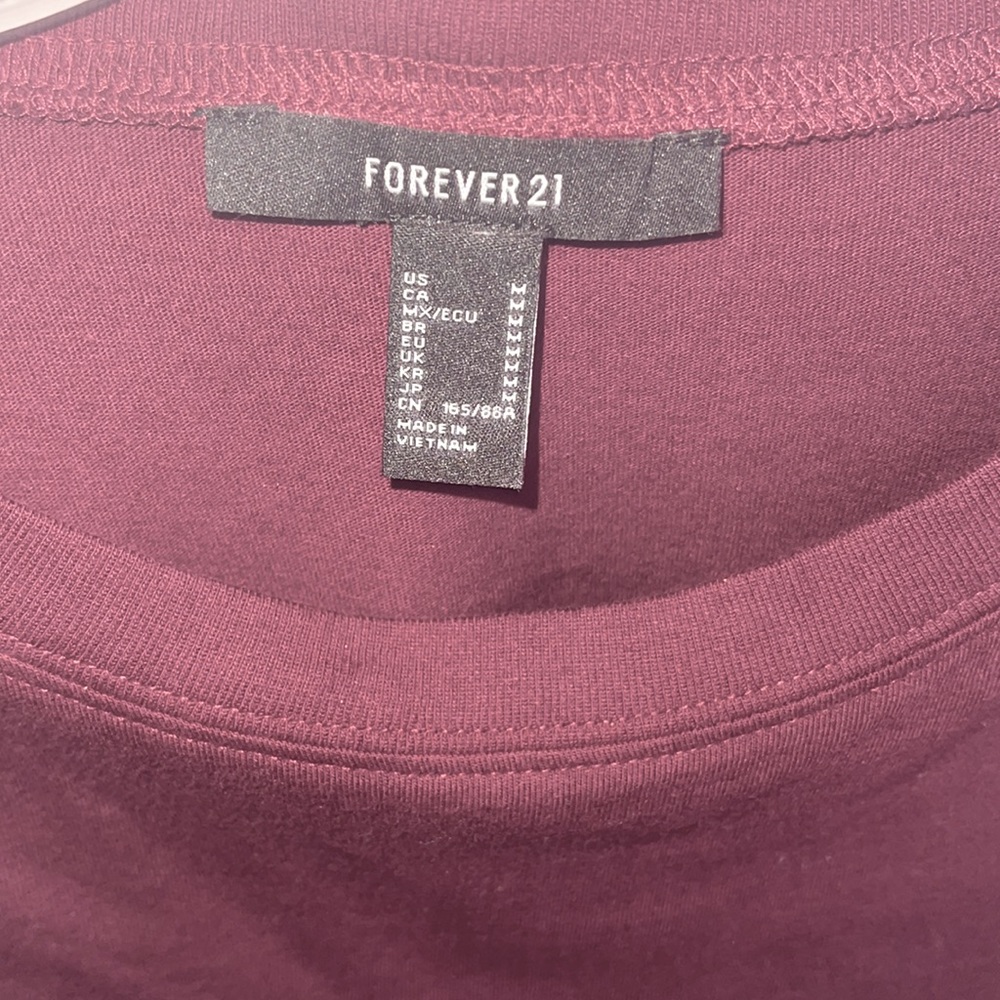 forever 21 cropped top
